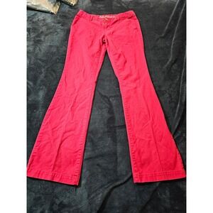 Mossimo supply Co boot cut size 5 fit 6 red womens y2k classic red jeans pants
